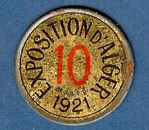 Alger - Foire exposition 1921- 35